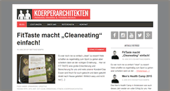 Desktop Screenshot of koerperarchitekten.de